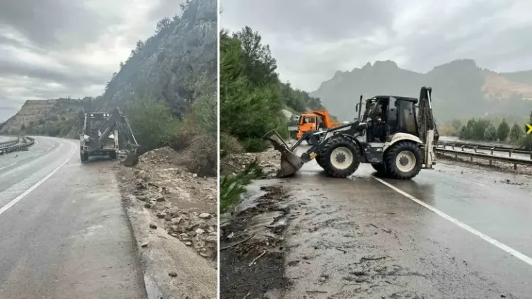 Osmaneli’de sel meydana geldi: D650 karayolu taş ve toprak ile kaplandı