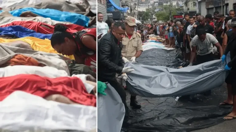 Rio’da polis operasyonu sonrası 120 kişi hayatını kaybetti