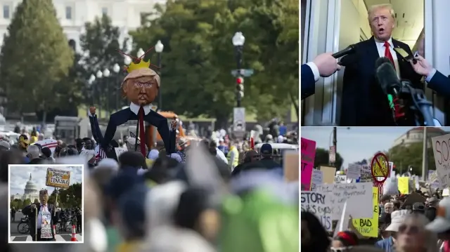 Trump ‘Krallara Hayır’ protestolarına tepki gösterdi: ‘Canımı dişime takıyorum’