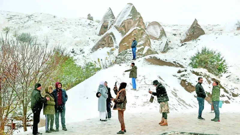 Anadolu’ya beyaz örtü