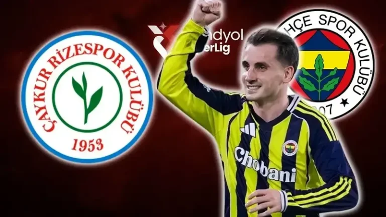 Çaykur Rizespor – Fenerbahçe Maç Kadrosu ve Muhtemel 11’ler