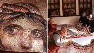 Dünyaca ünlü “Çingene Kızı” motifi Kilis yorganlarına değer katıyor