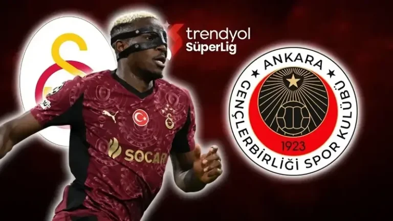Galatasaray – Gençlerbirliği Maç Kadrosu ve Muhtemel 11’ler
