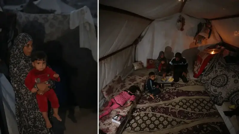 Gazze’de karanlıkta yaşam mücadelesi