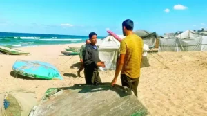 Gazzeli balıkçıların zor sınavı: Ölümle yaşam arasında