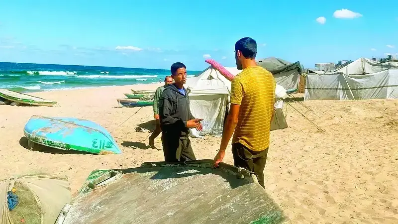 Gazzeli balıkçıların zor sınavı: Ölümle yaşam arasında