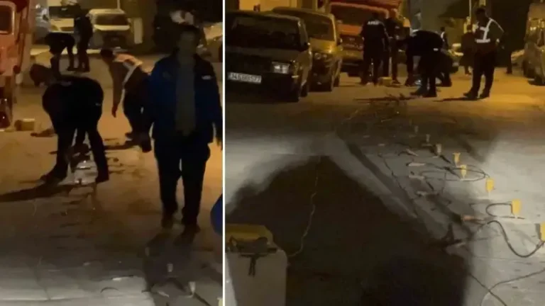 Gebze’de yedi katlı binanın çökmesinin ardından zeminin tomografisi santim santim çekiliyor