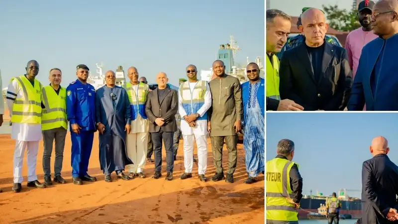 Gine Konakri Limanı Türk yönetimi altında hızla büyüyor: Albayrak Grubu trafiği rahatlatma çalışmalarına başladı