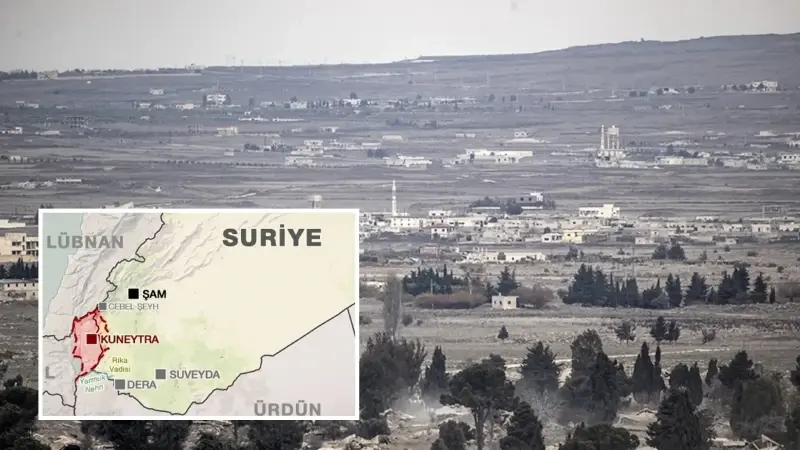 İsrail Suriye’nin Kuneytra bölgesindeki ihlallerini sürdürüyor