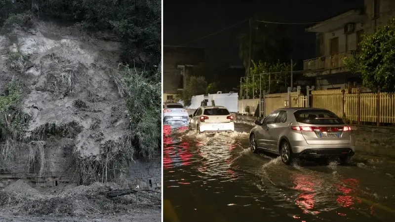 İtalya’nın Campania bölgesinde ‘sarı’ kodlu meteorolojik uyarı