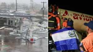 Jamaika’ya kasırga yardımı taşıyan uçak Florida eyaletinde gölete düştü