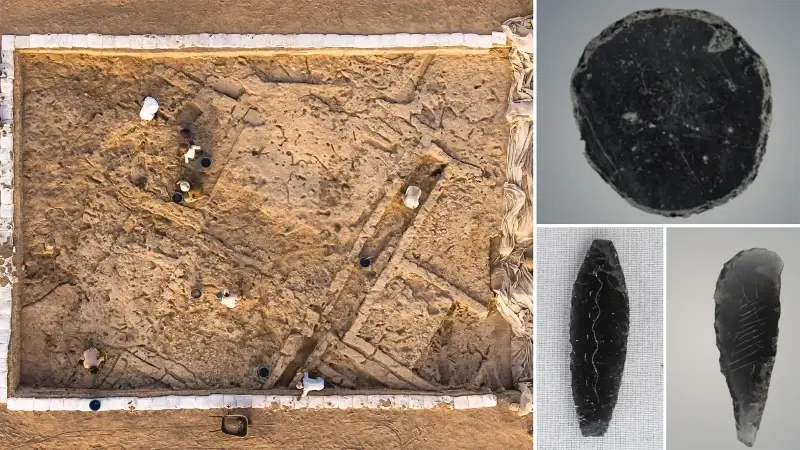 Karaman’da heyecan verici keşif: 10 bin yıllık sokak, 8 bin 500 yıllık ayna! Teknolojik olarak üretmek çok zor