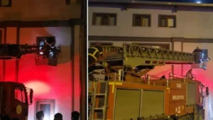 Kastamonu’da Orman İşletme Müdürlüğü’ne ait misafirhanede çıkan yangın söndürüldü