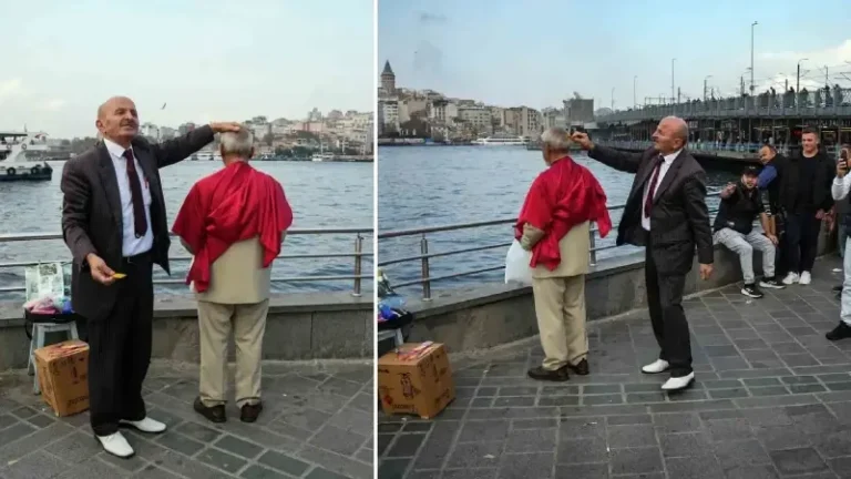 Neşeli Günler’deki ‘Ziya’ karakteri gerçek oldu: 13 ülke ve 80 şehirde bedava tıraş! Şener Şen’den de etkilendim