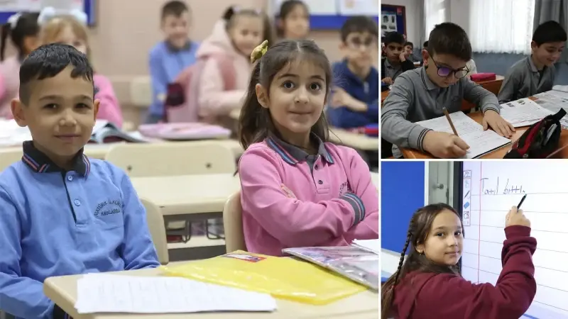 Okullarda ara tatil sonrası ilk ders zili çaldı