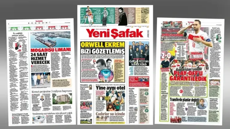 Orwell Ekrem bizi gözetlemiş