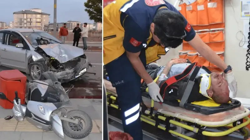 Park halindeki 3 araca çarpan alkollü sürücü, sağlık çalışanına ‘Beni morga götürün’ dedi