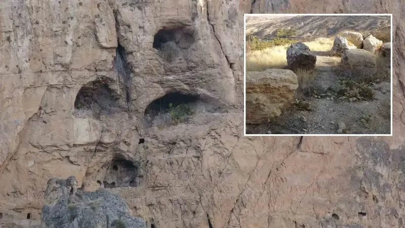 Tarihi mağara korku saçıyor: Duyulan sesler tedirgin ediyor! Kimse yanından bile geçmek istemiyor