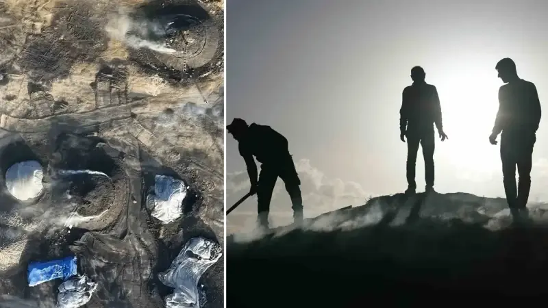 Torlukçuların dumanlı hayatı: Zor şartlarda üretilen kömürün tonu 28 bin liradan satılıyor