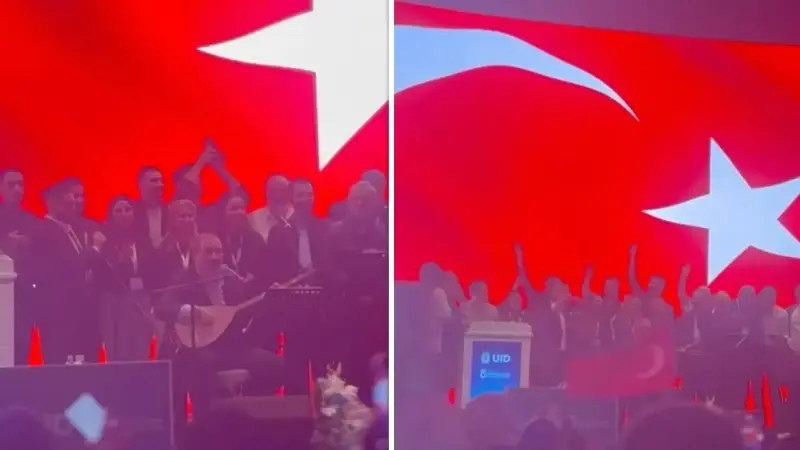 AK Parti Genel Başkan Yardımcısı Mustafa Şen’den ‘Dombra’ coşkusu: Eline bağlama alıp söyledi