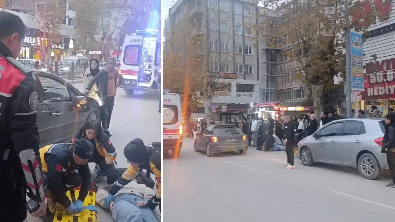 Amasya’da otomobil ile motosiklet çarpıştı: Bir kişi yaralandı