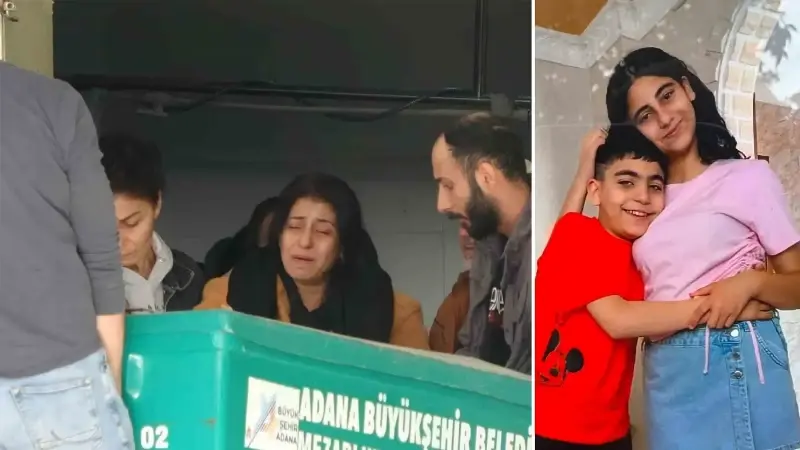 Annenin feryadı yürekleri dağladı: Babalarının öldürdüğü kardeşler toprağa verildi