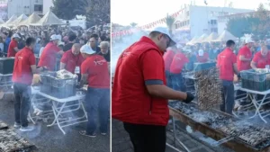 Antalya’da 3. Hamsi Festivali’nde 7 ton hamsi dağıtıldı