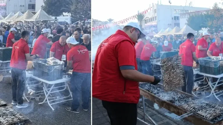 Antalya’da 3. Hamsi Festivali’nde 7 ton hamsi dağıtıldı