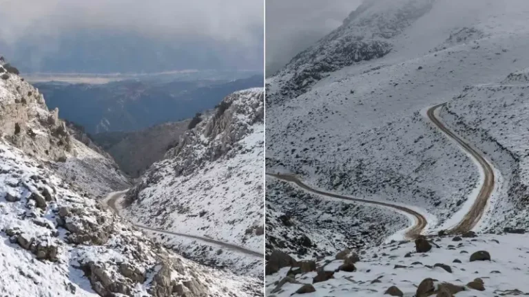 Antalya’nın yüksek kesimlerine kar yağdı: Beyaza bürünen Kaş’tan kartpostallık görüntüler