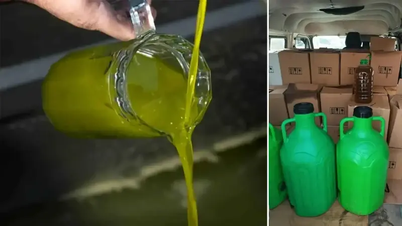 Aydın’da durdurulan araçtan çıkanlar şoke etti: Litrelerce tağşiş yağ ele geçirildi
