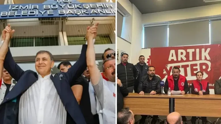 Aylardır ödenmeyen haklar, işten çıkarılanlar, iade edilmelerine rağmen işbaşı yaptırılmayanlar: İzmir’de belediye işçileri ‘çıplak ücrete’ karşı ‘çıplak ayak yürüyüşü’ yapacak