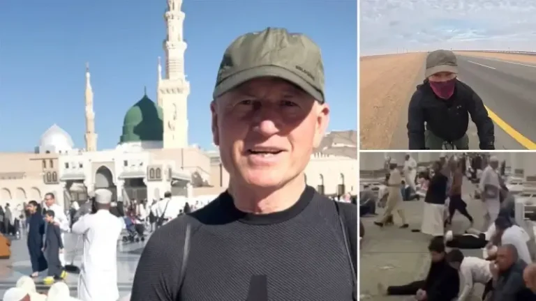 Balıkesir’den yola çıktı 3 bin 450 kilometre pedal çevirerek Medine’ye ulaştı