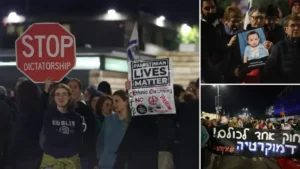 Batı Kudüs’te İsrail hükümetine karşıtı gösteri düzenlendi