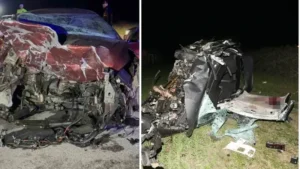 Çanakkale’de 2 otomobil çarpıştı: 5 ölü, 1 yaralı