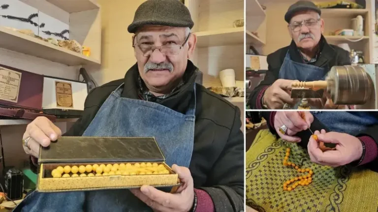 Çıraklıktan devlet sanatçılığına: Yaptığı tespihlerin fiyatı 2 milyon liraya kadar çıkabiliyor