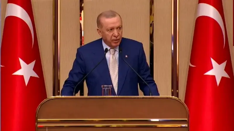 Cumhurbaşkanı Erdoğan konuşuyor