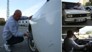 Dede yadigarı 1977 model Anadol’u yoldaşı yaptı