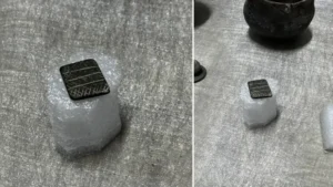 Elazığ’da 7 bin 500 yıllık olduğu değerlendirilen taş mühür gün yüzüne çıkarıldı