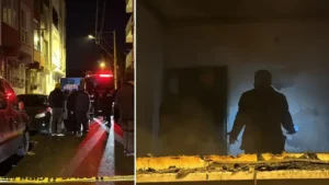 Elazığ’da yangın paniği: Apartmanda çıkan yangında 2 kişi dumandan etkilendi