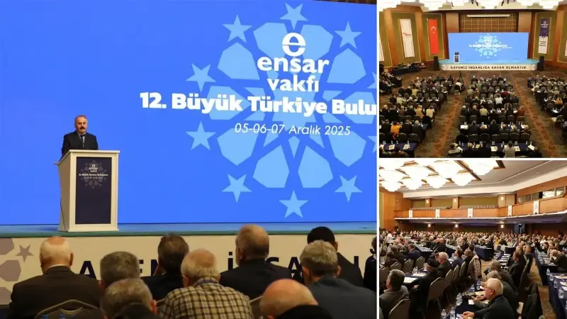Ensar Vakfı 12. Büyük Türkiye Buluşması’nda Dr. Şener Ağaç’tan önemli mesajlar: ’46 yıldır ulvi gayelerle yola çıkıyoruz’