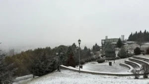 Eskişehir’de kar yağışı