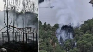 Fethiye’de kamp alanında çıkan yangın kontrol altına alındı