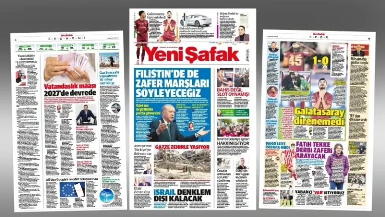 Filistin’de de zafer marşları söyleyeceğiz