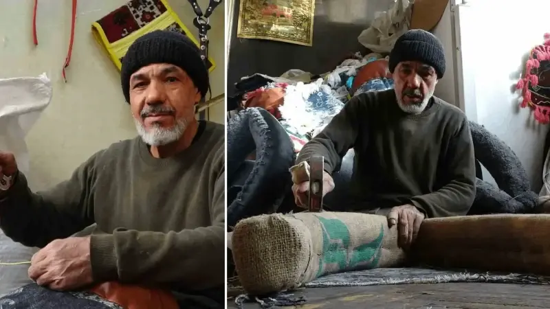Gaziantep’te bu mesleği yapan sadece üç kişi kaldı: Yarım asırlık baba mesleği yok oluyor