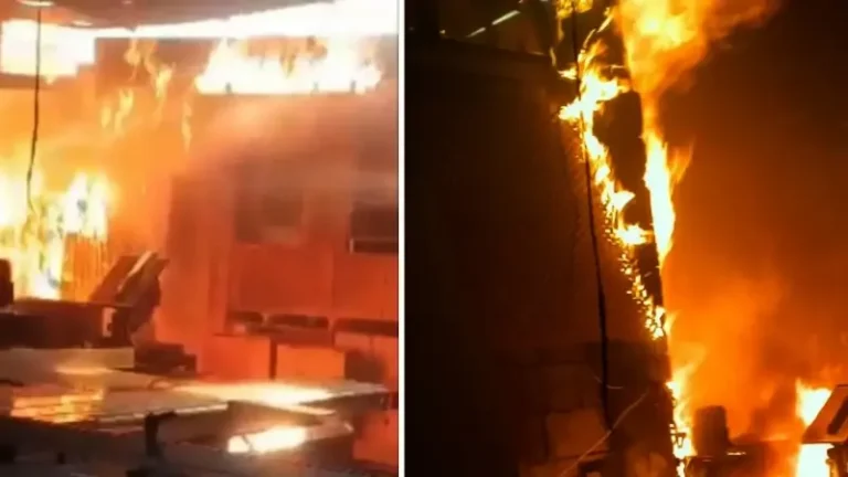 Gaziantep’te marangoz atölyesi yandı: Ekiplerin müdahalesiyle söndürüldü