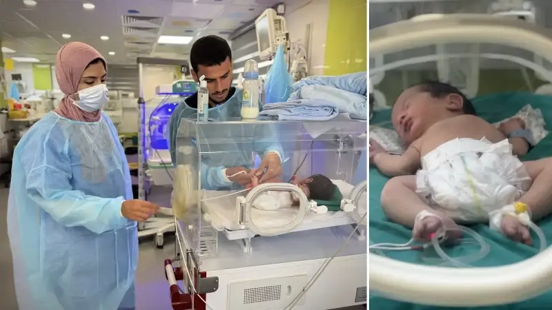 Gazze Şeridi’nde prematüre bebekler hayatta kalma mücadelesi veriyor