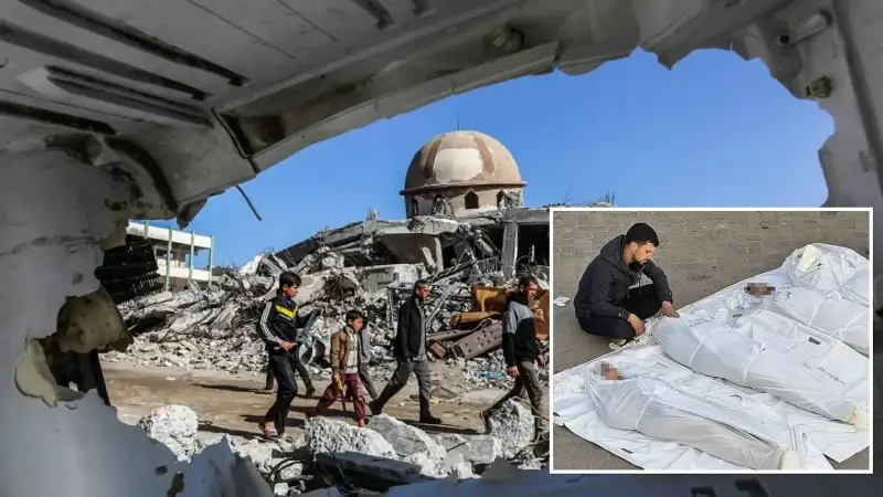 Gazze’de can kaybı 70 bin 925’e yükseldi