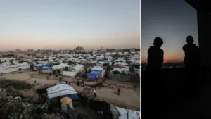 Gazze’de El-Megazi Mülteci Kampı’nda yıkımın gölgesinde günlük yaşam: Soğuk hava koşullarıyla da mücadele ediyor