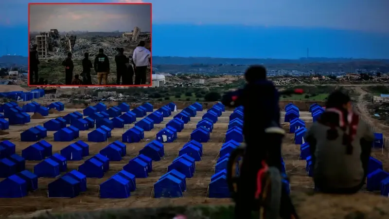 Gazze’de günlük yaşam: Filistinliler soğuk hava koşullarıyla mücadele ediyor