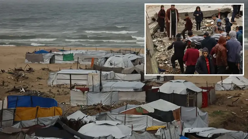 Gazze’de soğuk hava nedeniyle aralıkta 25 Filistinli hayatını kaybetti